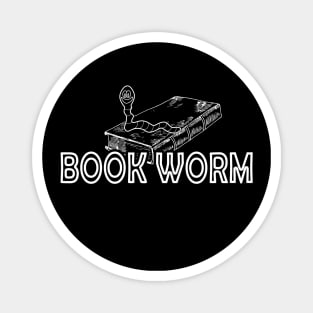 Book worm - BookWorm Magnet